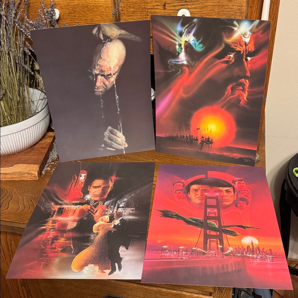Set of 15 Bob Peak 11”x15” Vibrant Art Prints 1987 Mohawk Graphics Collection - Picture 2 of 5